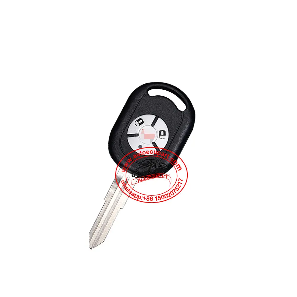 #08 Remote Key Shell Case 3 Button For Sgmw Saic-Gm Wuling S Chevrolet N200 1