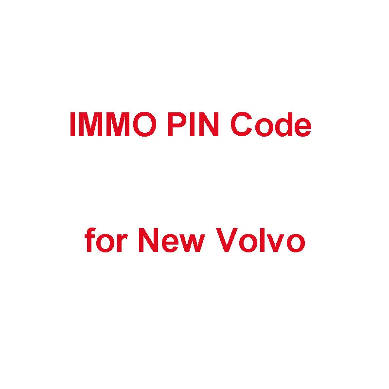10 Digit Immo Pin Code Calculation 10 Bit Security Code Key Programming For Volvo 1