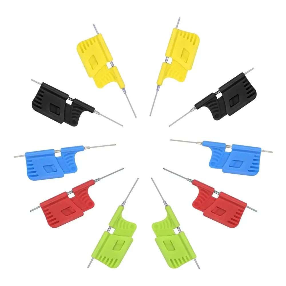 10Pcs/Set New Micro Ic Clamp Sop/Soic/Tssop/Tsop/Ssop/Msop/Plcc/Qfp /Tqfp/Lqfp/ Smd Ic Test Chip Pin 1
