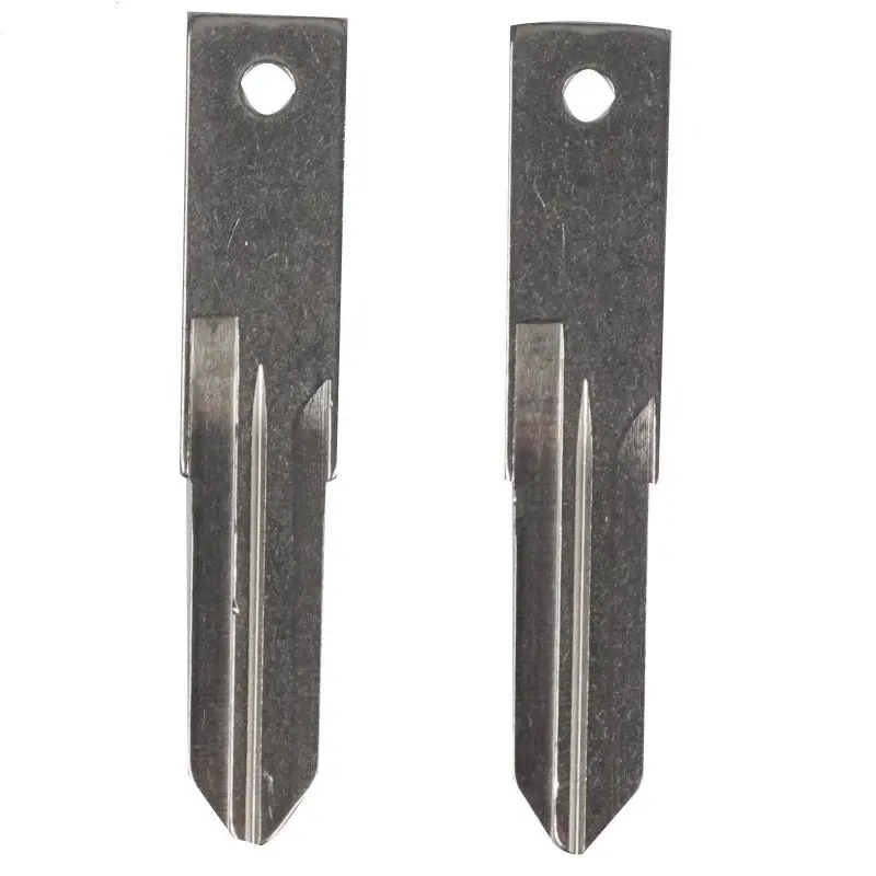 10Pcs For Renault Key Blank Vac102 Remote Uncut Key Blade 1