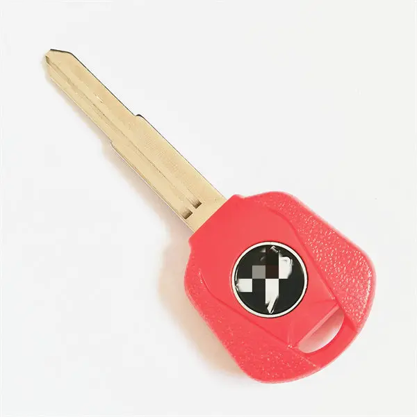 10Pcs Transponder Key Shell With Left Blade Red Color For Cb400 Cb750 Cb1000 Cb1300 St1300 Honda Motorcycle 1