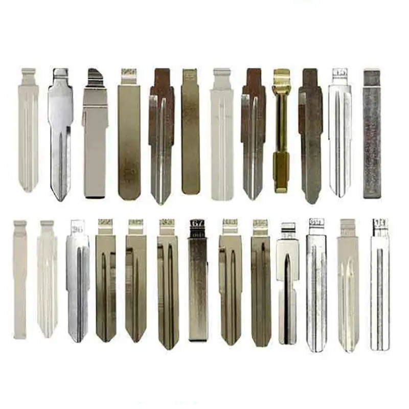 122Pcs Flip Key Blades Starter Pack For Xhorse Vvdi/ Keydiy Kd Universal  Remote Controls 1