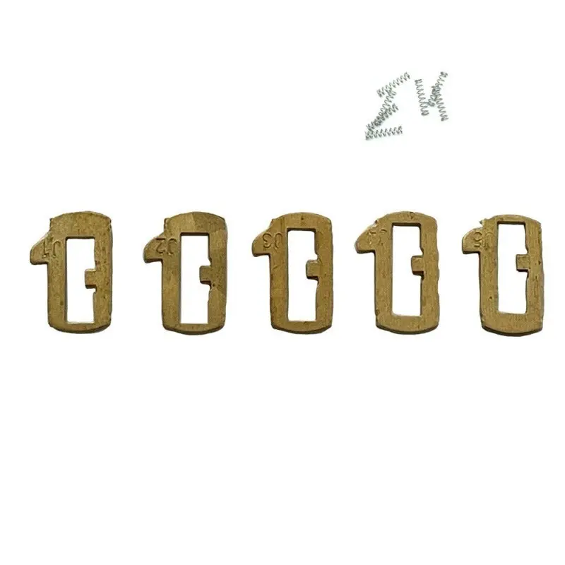 125Pcs/Kit Kk12 Ignition Lock Cylinder Repair Kit For Hyundai  Kia Vertical Milling Keys Reed Lock Plate 1