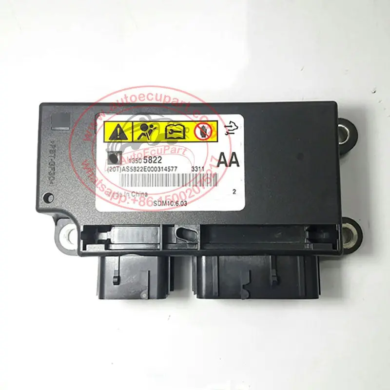 13505822 Original New Srs Module Airbag Control Unit For Chevrolet Cruze  Gm Daewoo 1
