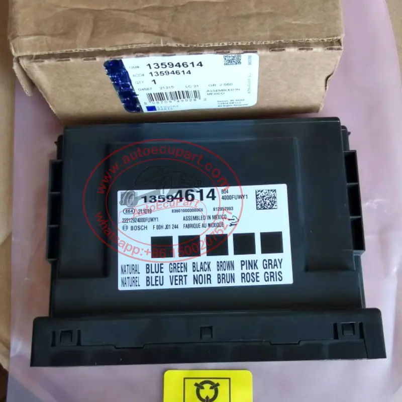 13594614 New Oem Bcm For Gmc Cadillac, Chevrolet Camaro Canyon Colorado Cruze Malibu Body Control Module 1