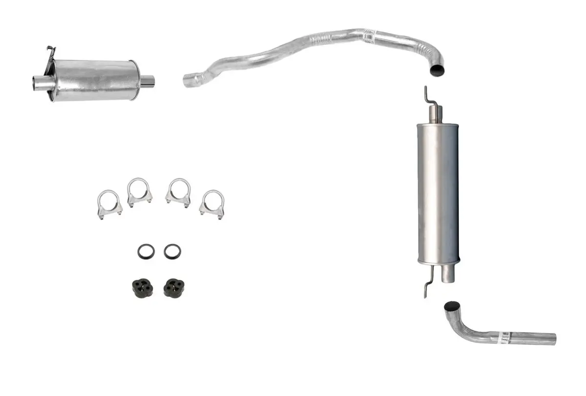 1985-1993 Volvo 245 Wagon 2.3L Non Turbo Muffler Exhaust System 1