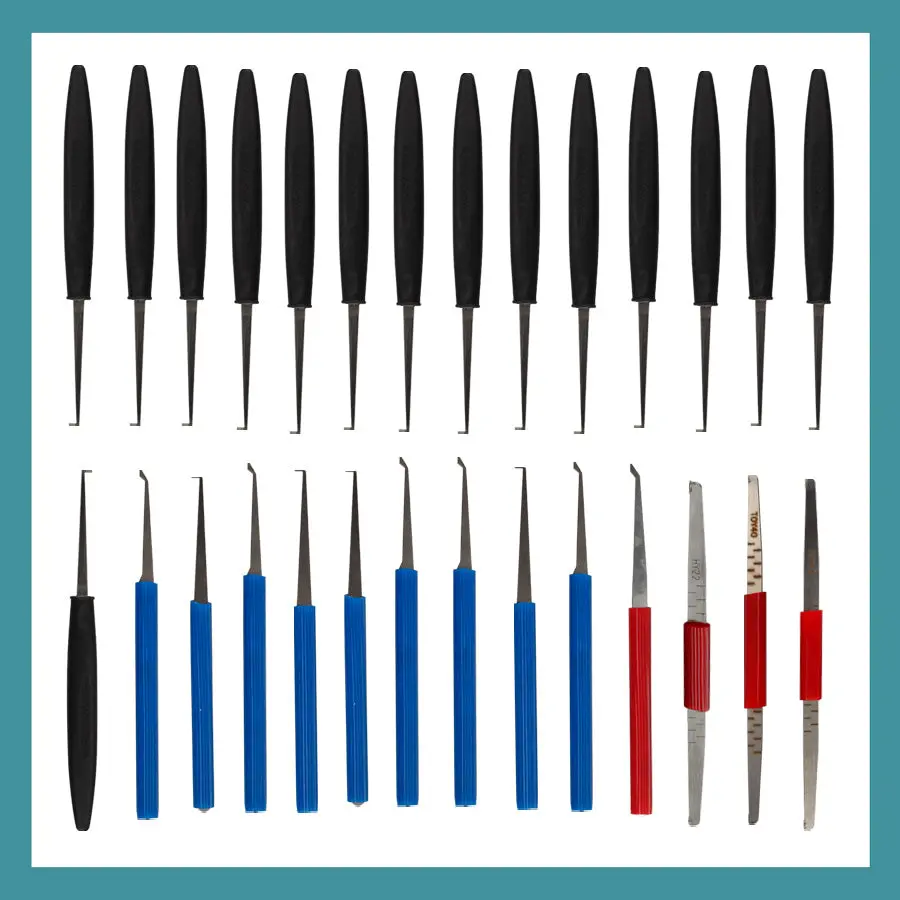 Lishi Series Lock Pick Set 28 In 1 For Different Car 1