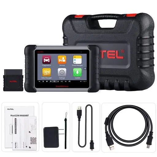 Autel Maxicom Mk808bt Obd2 Diagnostic Scan Tool Abs Srs Epb Dpf Bms Sas Tpms Immo Mk808 Code Reader 1