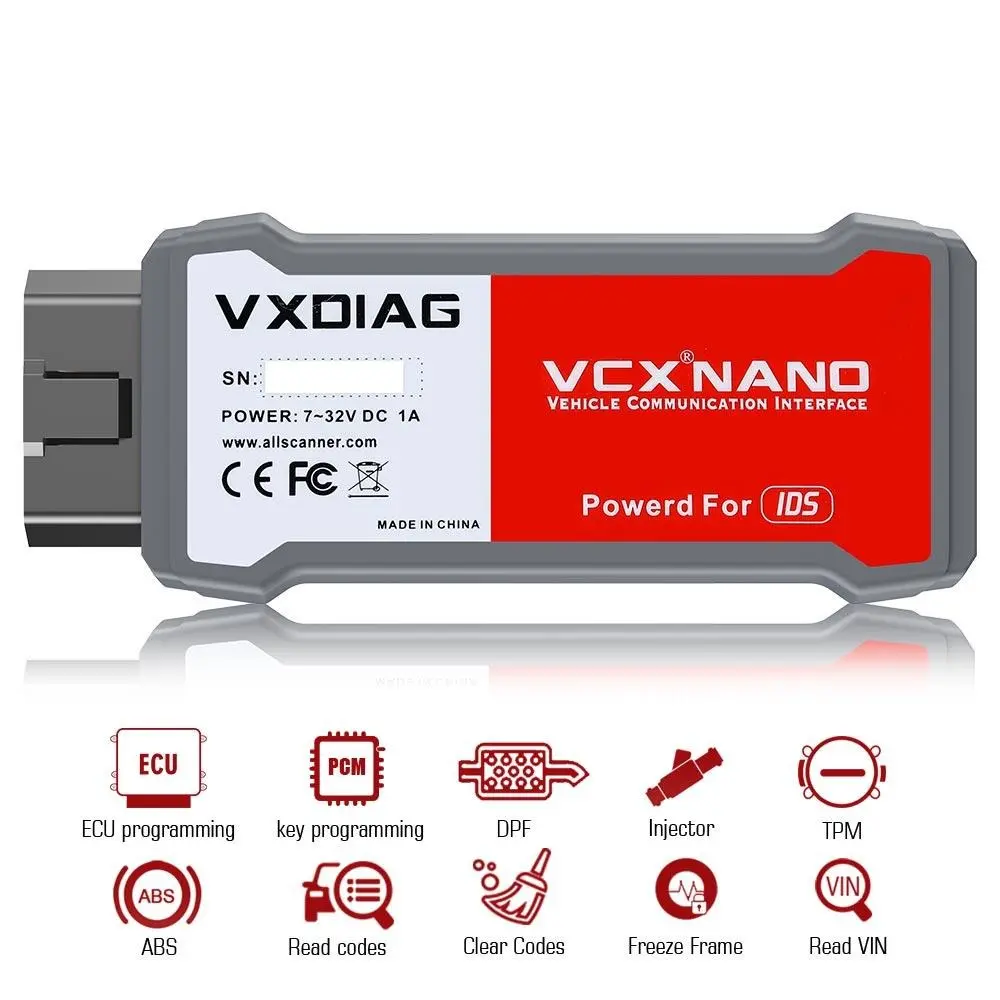 Vxdiag Vcx Nano For Ford/Mazda 2 In 1 With Ids V114 Diagnostic Tool 1