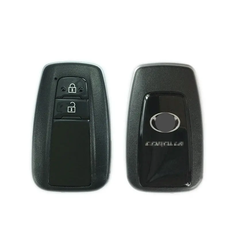 2 Button Smart Key Shell Case For Toyota Corolla 2018- Fit For Lonsdor K518 Kh100 Pcb Control (No Words: D14fdm-01) 1