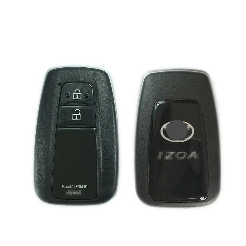 2 Button Smart Key Shell Case For Toyota Izoa 2018- Fit For Lonsdor K518 Kh100 Pcb Control 1