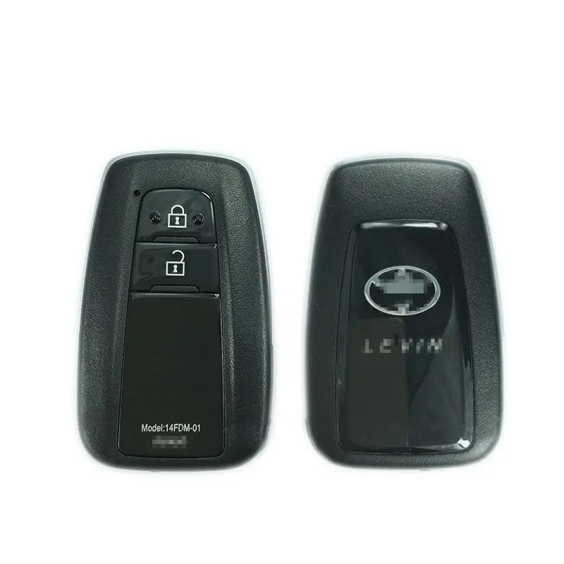 2 Button Smart Key Shell Case For Toyota Levin  2018- Fit For Lonsdor K518 Kh100 Pcb Control 1