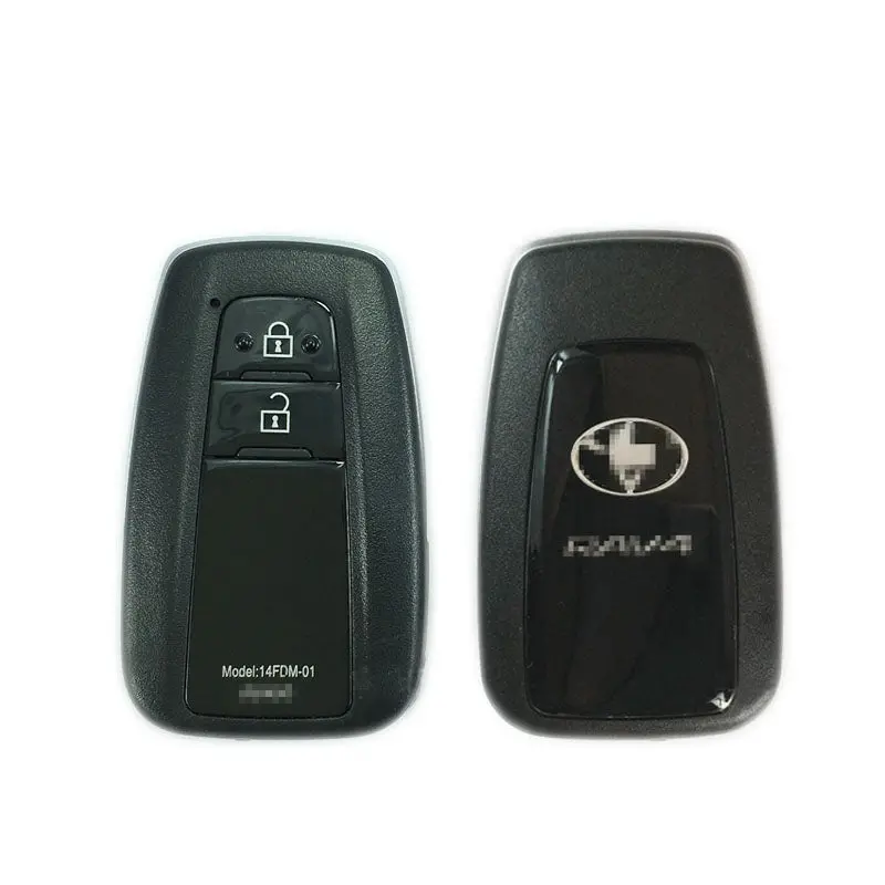 2 Button Smart Key Shell Case For Toyota Rav4  2018- Fit For Lonsdor K518 Kh100 Pcb Control 1