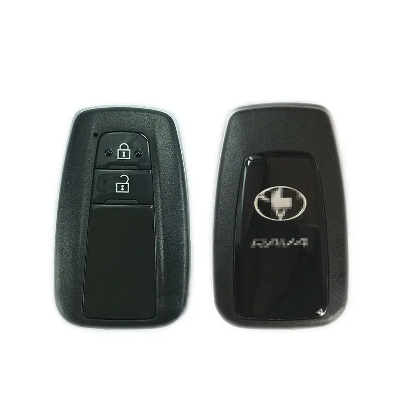 2 Button Smart Key Shell Case For Toyota Rav4 2018- Fit For Lonsdor K518 Kh100 Pcb Control (No Words: D14fdm-01) 1