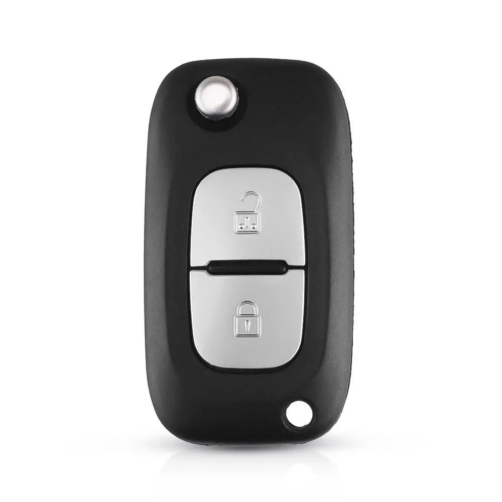 2 Buttons 434Mhz Car Remote Flip Key Renault Clio 3 Megane 3 Scenic 3 Fluence Twingo Pcf7947 Hitag2 46 Chip 1
