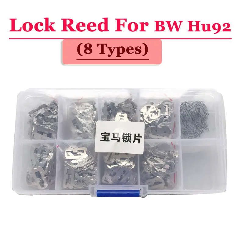 200Pcs Hu92 Car Lock Reed Lock Plate For Bmw Lock Cylinder Repair Locksmith Tool 1