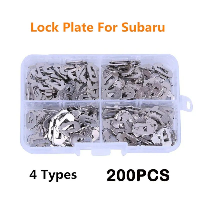 200Pcs Toy43r Car Lock Reed Lock Plate For Subaru Lock Cylinder Repair Locksmith Tool 1