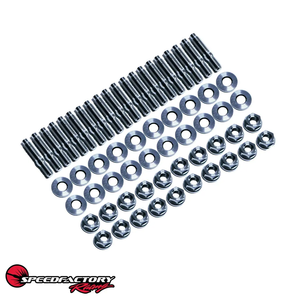 Speedfactory Titanium Oil Pan Stud Kit - Honda B/D/F/H-Series 1