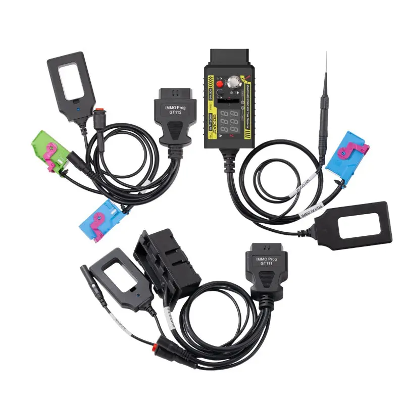 2024 Godiag Vag Test Platforms Gt112 K-Line With Gt111 Can-Bus And Gt110 Can-Bus Uds With Pogo Pin For Vag 2Nd/3Rd/3.5Th/4Th Generation Dashboard Immo 1