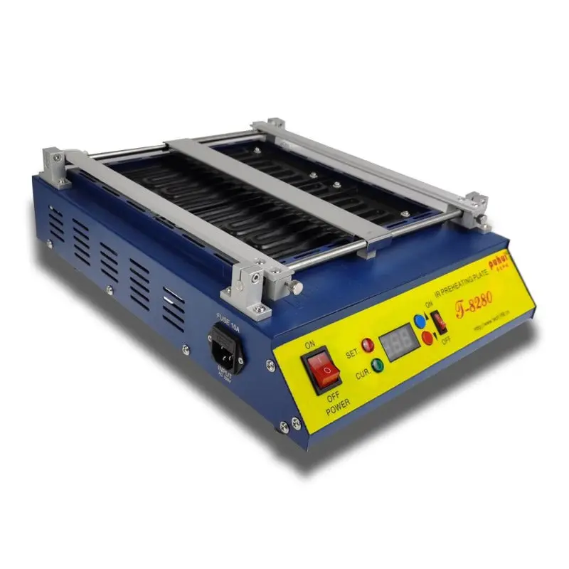 220V 110V T8280 Pcb Preheater Ir Preheating Plate T-8280 Ir-Preheating Oven 0-450Degree Celsius Solder Repair 1