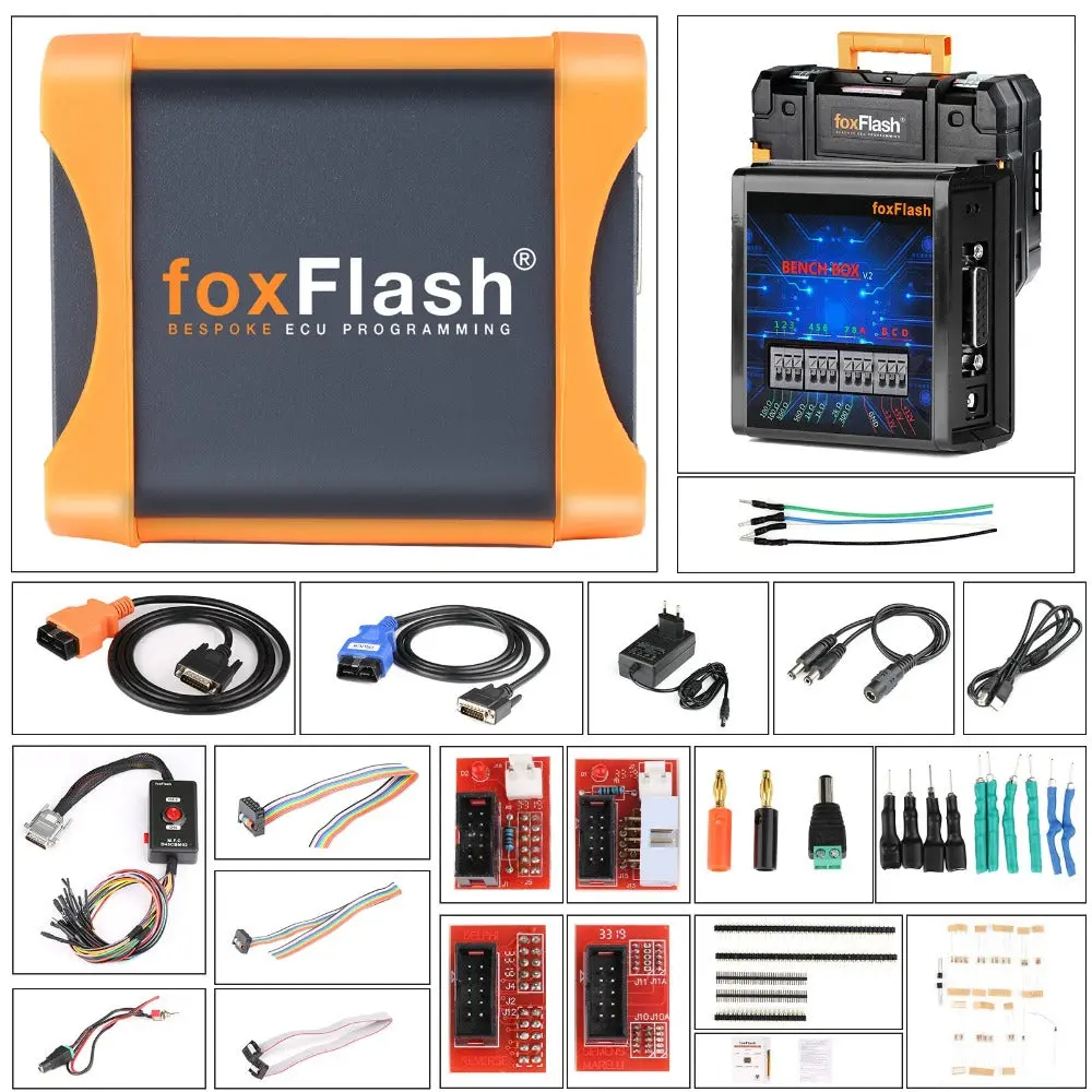 2023 Foxflash Master Version Super Strong Ecu Tcu Clone And Chip Tuning Tool Support Checksum With Auto Checksum Winols 4.70 Damos2020 1
