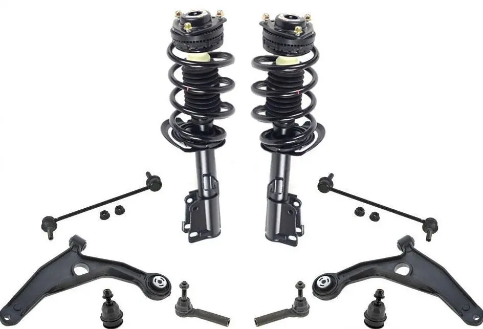 Front Struts Control Arms Ball Joints Tie Rods For Dodge Journey V6 2009-2019 1