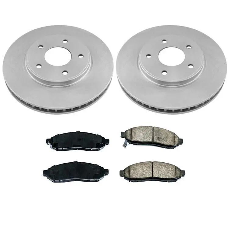 Front Brake Rotors & Ceramic Pads For Nissan Nv200 2013-2019 City Express 15-18 1