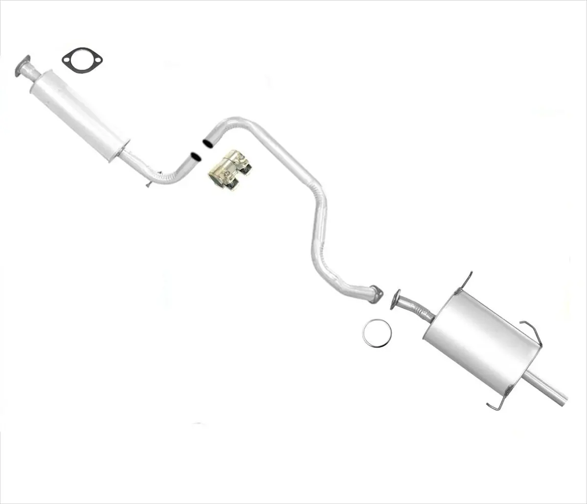 Resonator & Muffler For 1997-1998 Nissan Maxima / 1997-99 I30 Federal Emissions 1