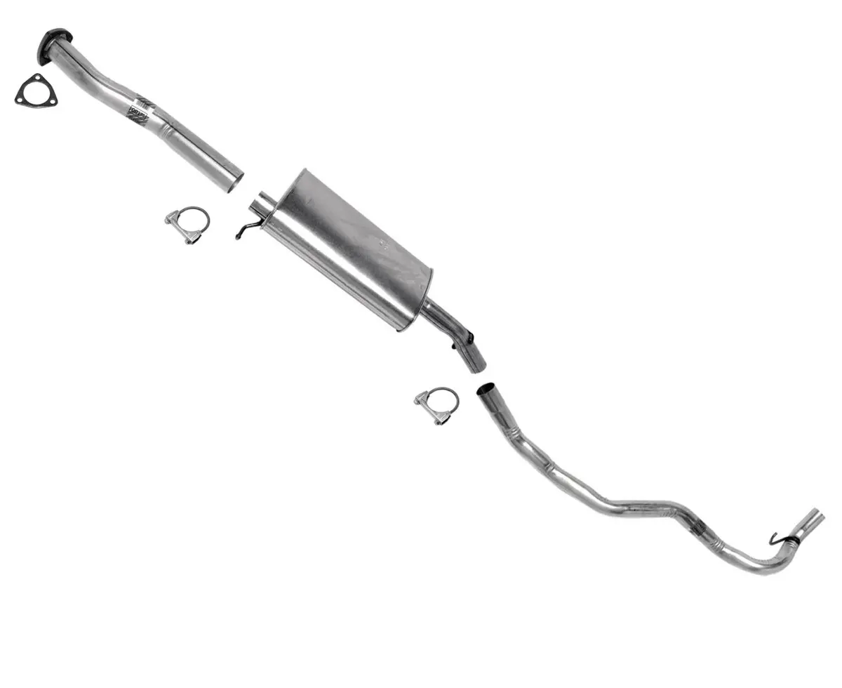 For 1998-2000 S10 Sonoma Pick 2 Wheel Drive 108 W.B. 2.2L Muffler Exhaust System 1