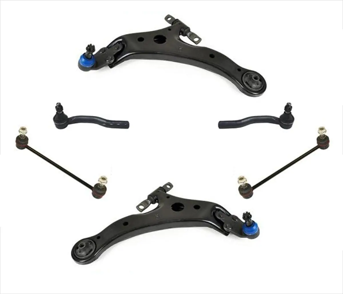 Fits 2007-14 Toyota Camry Lower Control Arms With Bushings Ball Joint Tie Rods 1