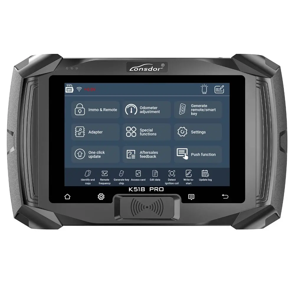 Lonsdor K518 Pro Full Version Key Programmer K518pro With 2Pcs Lt20, Toyota Fp30 Cable, Nissan 40 Bcm Cable Jcd Jlr And Adp Adapter 1