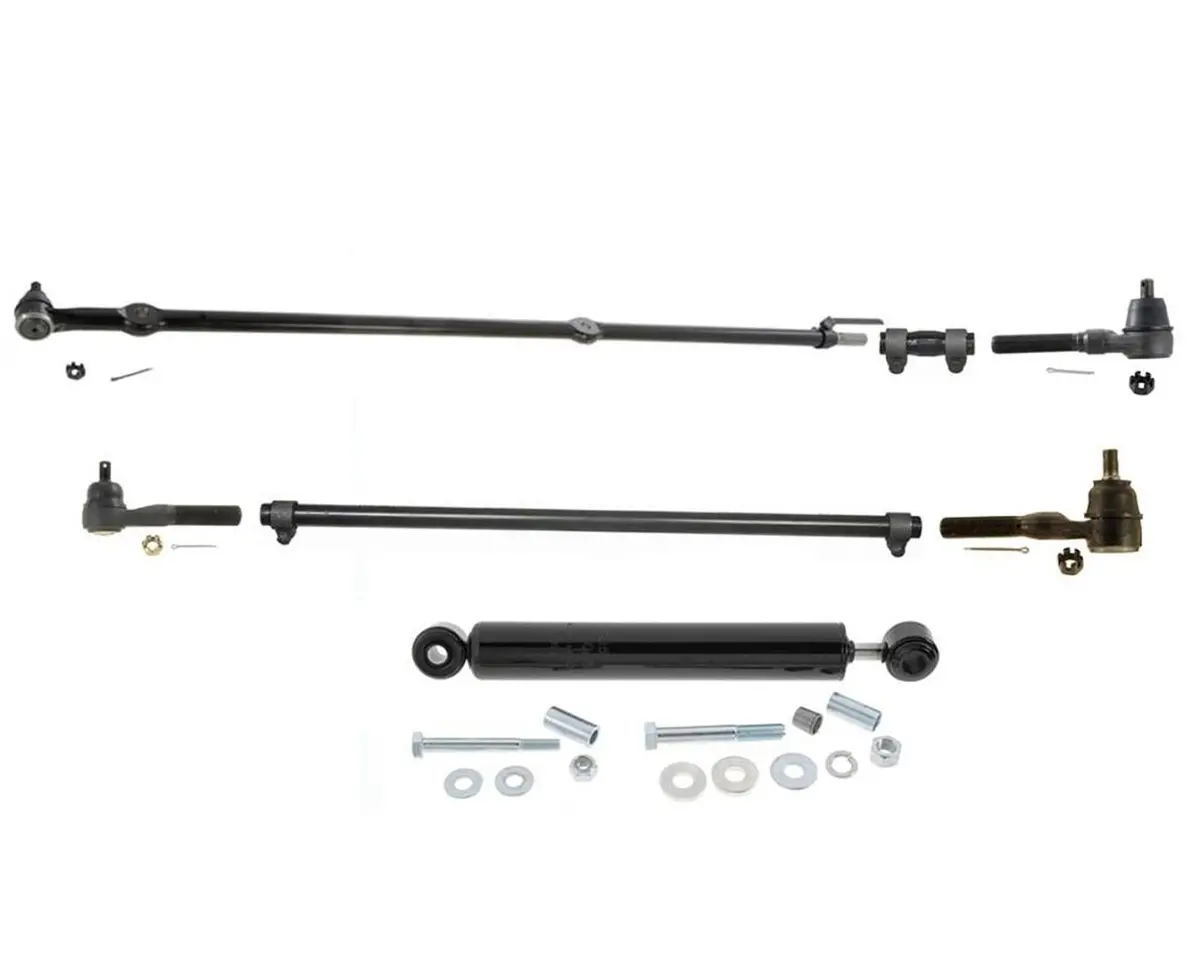 Drag Link Tie Rods Track Bar Stabilizer For Jeep Wrangler 91 1992 1993 1994 1995 1