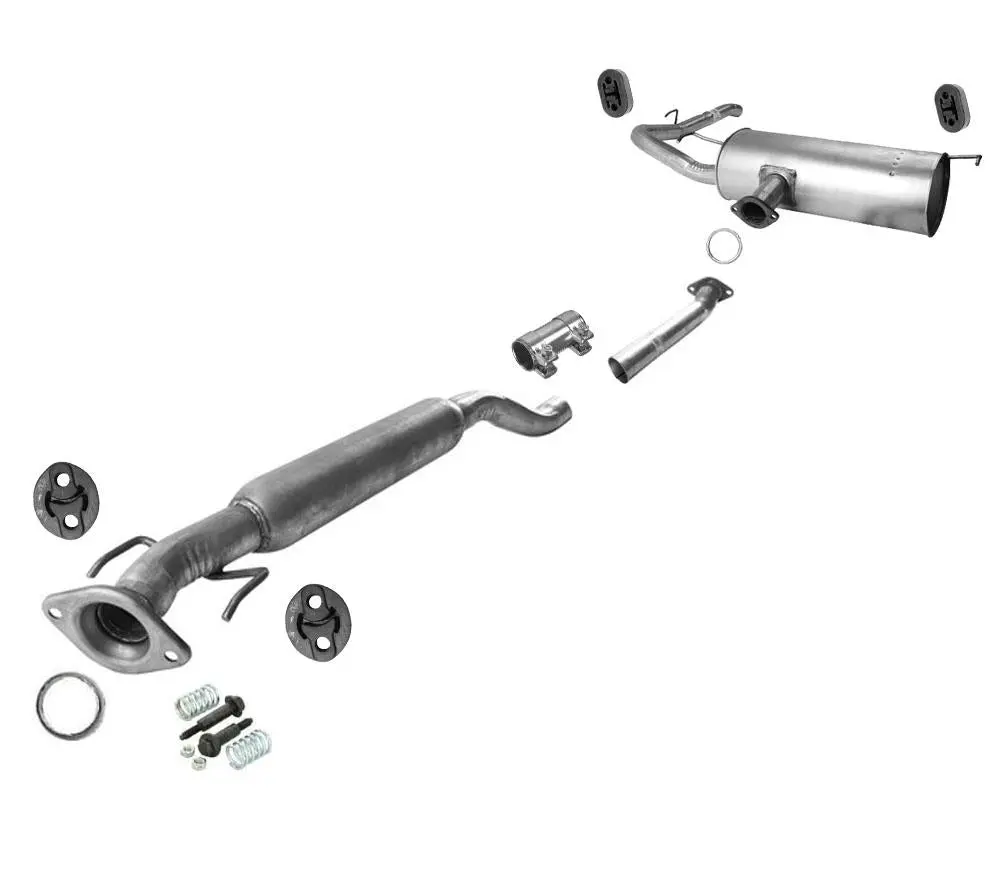 Resonator Extension Pipe & Muffler For Toyota Sienna Front Wheel Drive 2012-2016 1