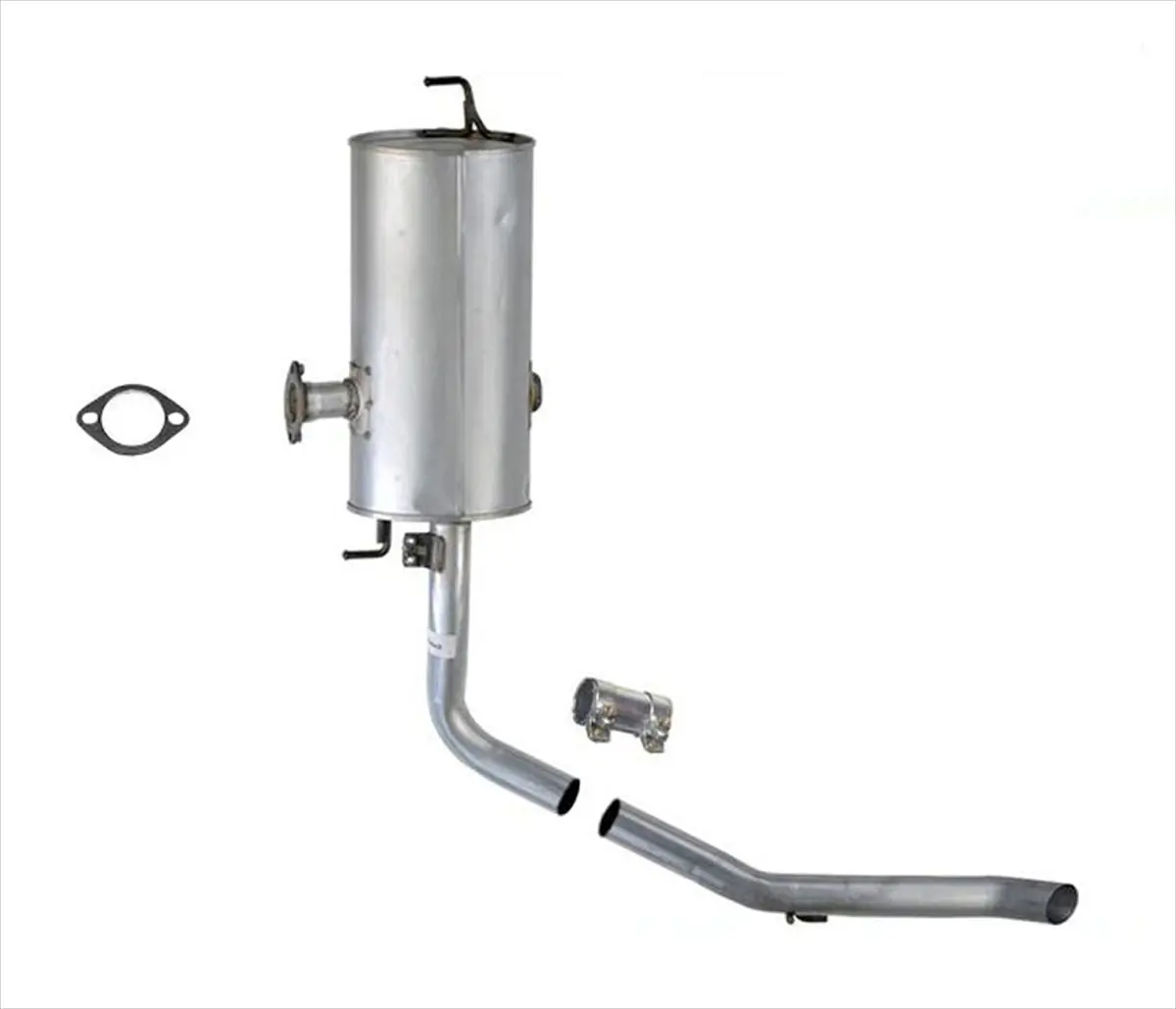 Rear Muffler After Production Date 02/ 04-06 For Toyota Sienna Front Wheel Drive 1