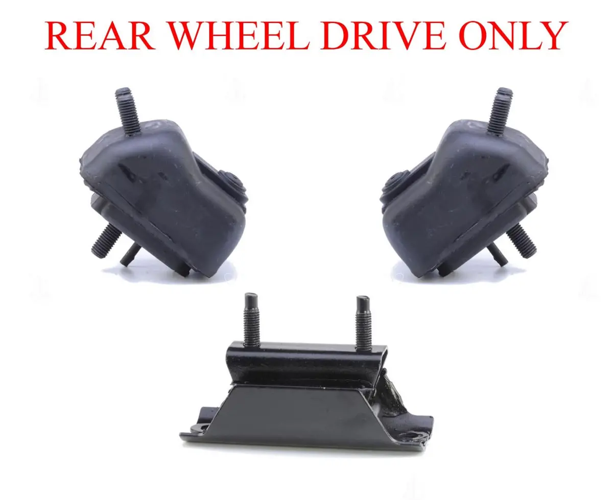 Engine Motor & Trans Mount Kit Fits For Rear Wheel Drive 98-08 Ford Ranger 3.0L 1