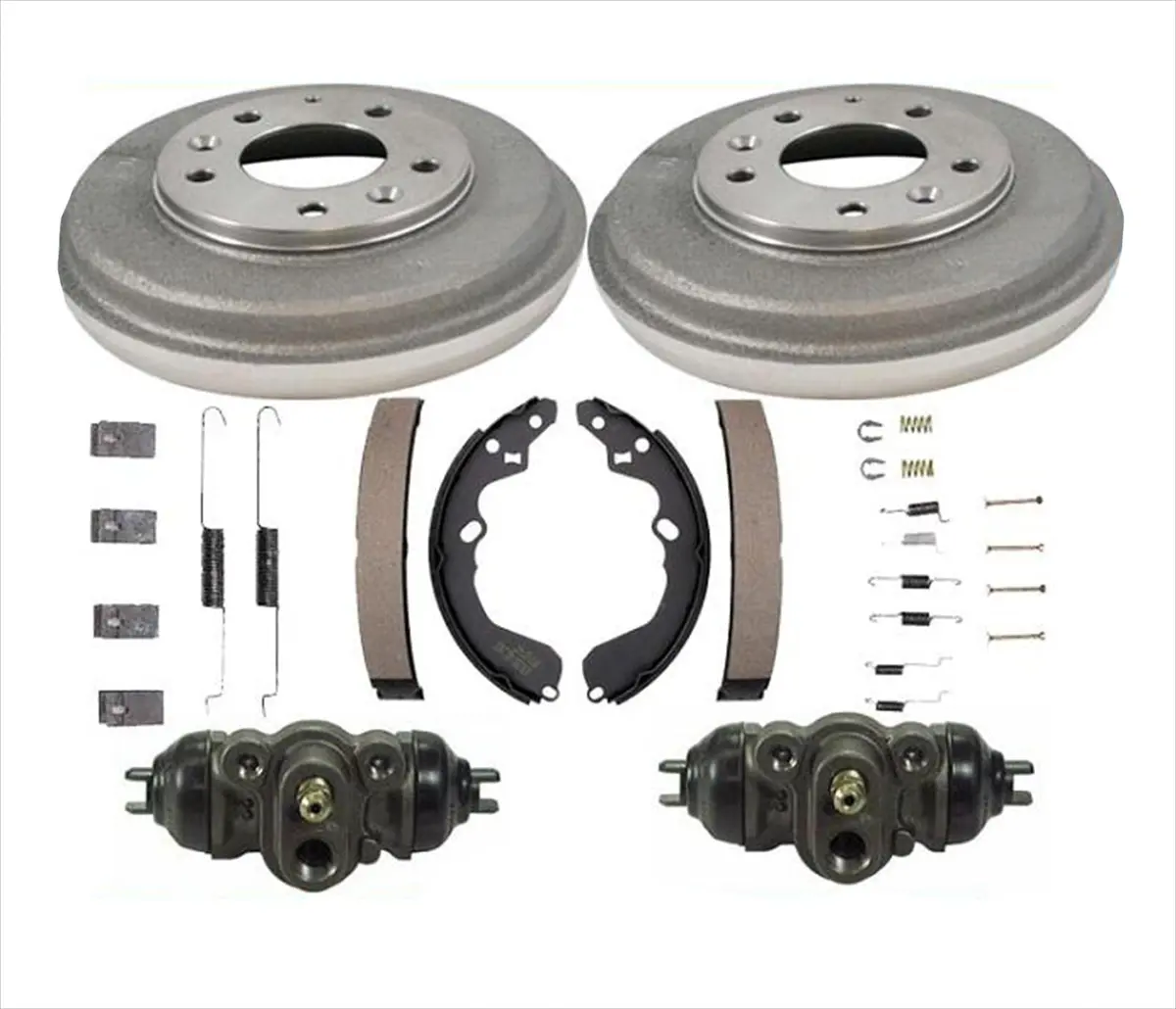 Rear Drums Shoes Spring Kit Wheel Cylinder For Mazda 626 Mx6 1993-2002 1