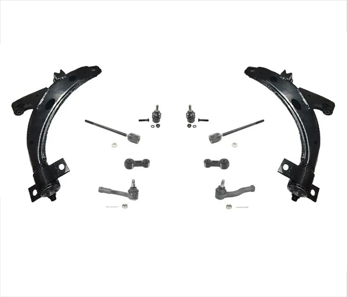 93-97 Legacy Lower Control Arm Ball Joints Tie Rods Sway Bar Kit 10 Piece 1