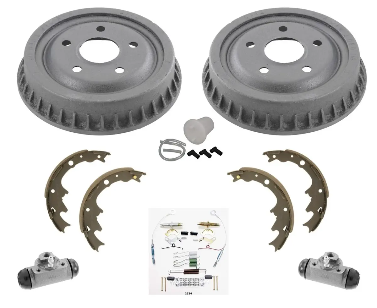 For 95-97 Rear Wheel Drive Only Ranger With Smaller 9Inch Brake Drums Shoes 7Pc 1