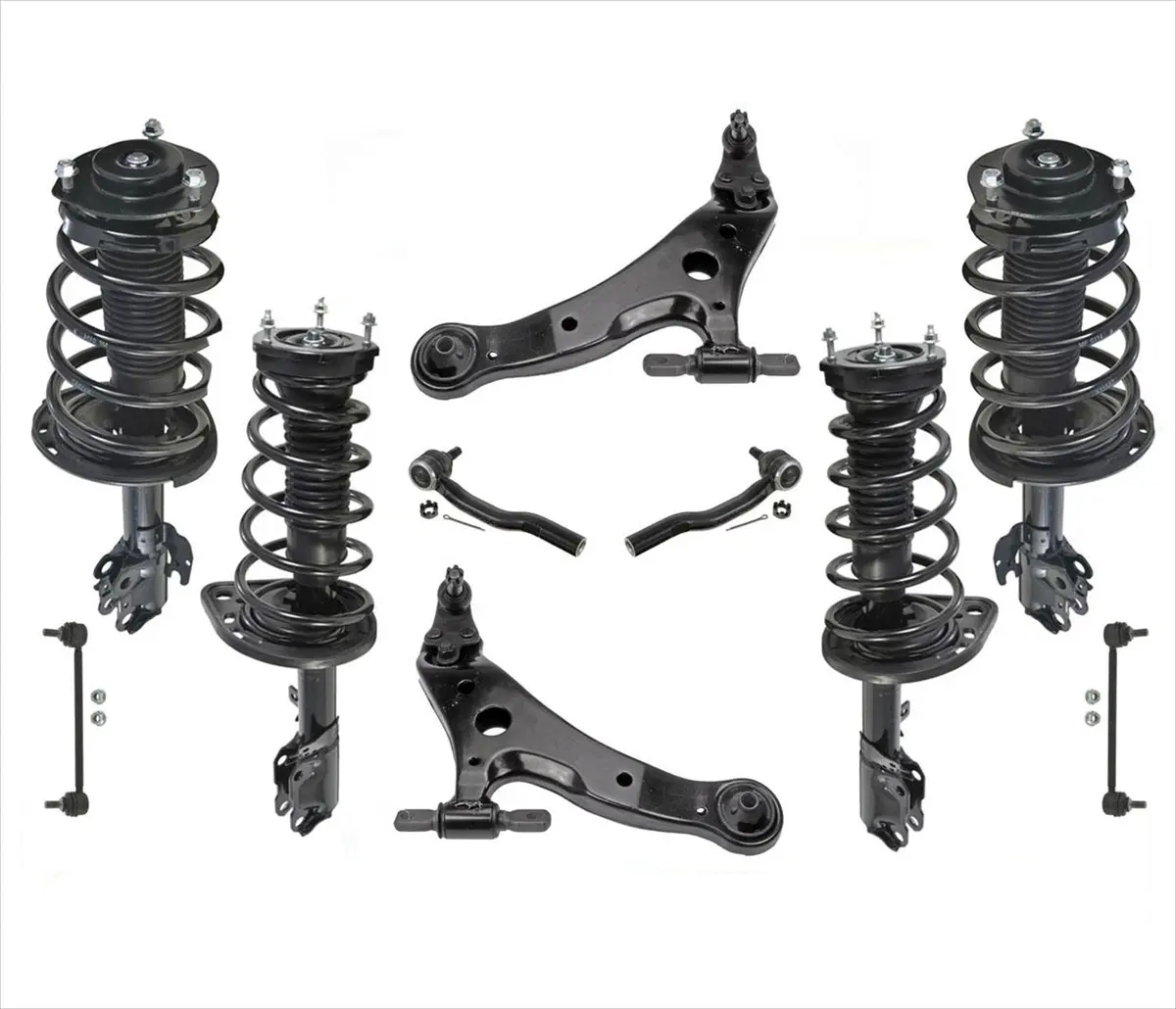 Front & Rear Struts & Control Arms 10Pc Kit For Toyota Camry Le Xle 3.5L 1