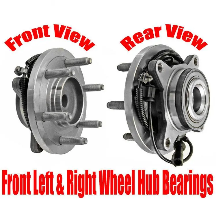 4 Wheel Drive Only 2018-2020 For Ford F150 Front Hub Bearings Ref# Jl3z1104e 1
