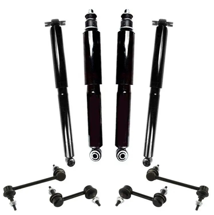 Front Rear Shocks & Links For Gmc Colorado Canyon 2004 2011 2012 4 Wheel Drive 1