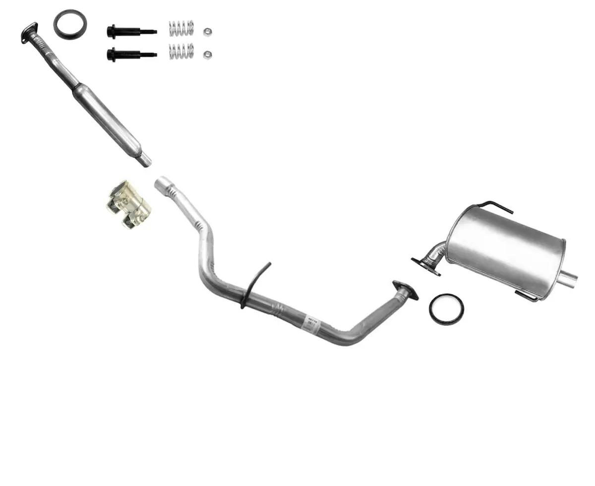 Exhaust System Ext Pipe Muffler Tail Pipe For Subaru Forester 2.5L 2014 15 2016 1