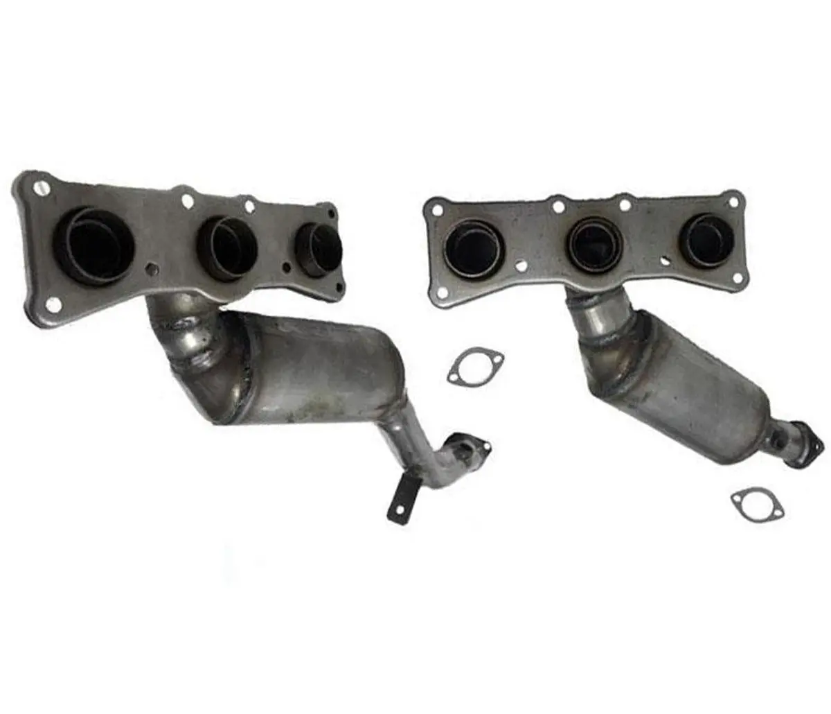 Front & Rear Manifold Catalytic Converter For Bmw 328I Xdrive 3.0L N51 2009-2012 1