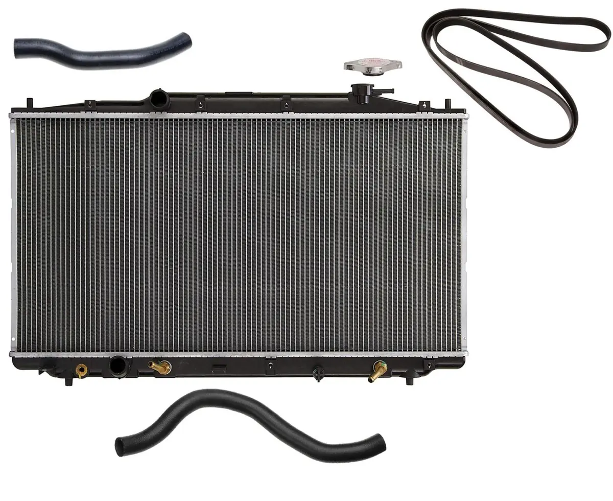 Belt Hoses Radiator For 2008-2012 Honda Accord V6 3.5L Ref 19010-R70a53 5Pc 1