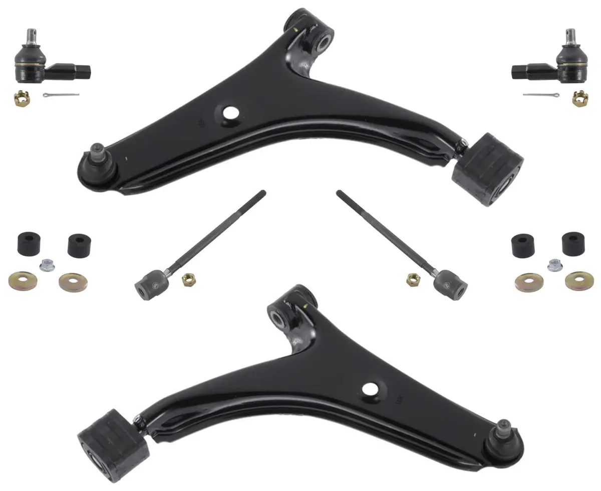 Lower Control Arms Tie Rods Sway Bar Links For Geo Metro Swift 1989 1993 1994 1