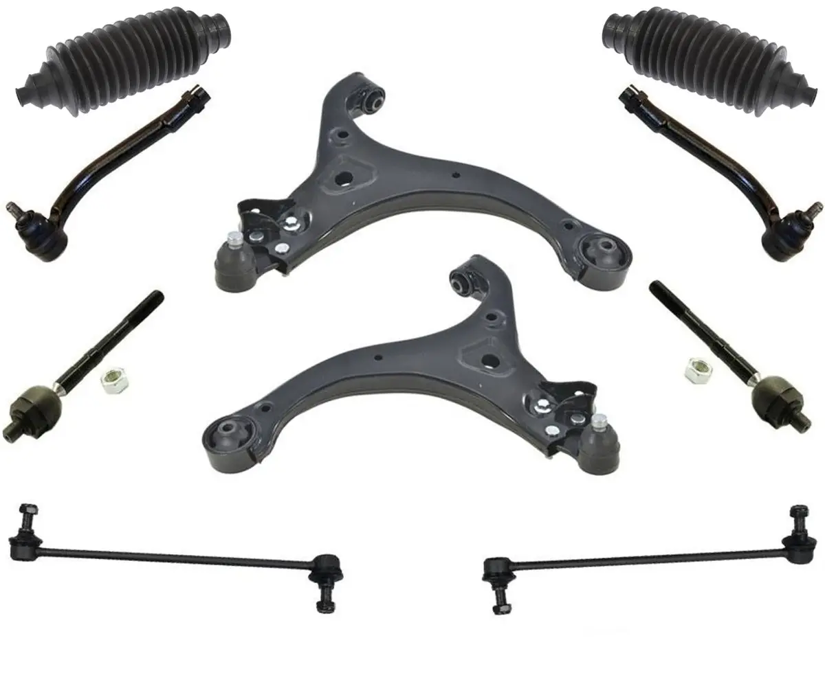 For 2007-2012 Veracruz Lower Control Arm Ball Joint Bushings Tie Rods Sway Bar 1