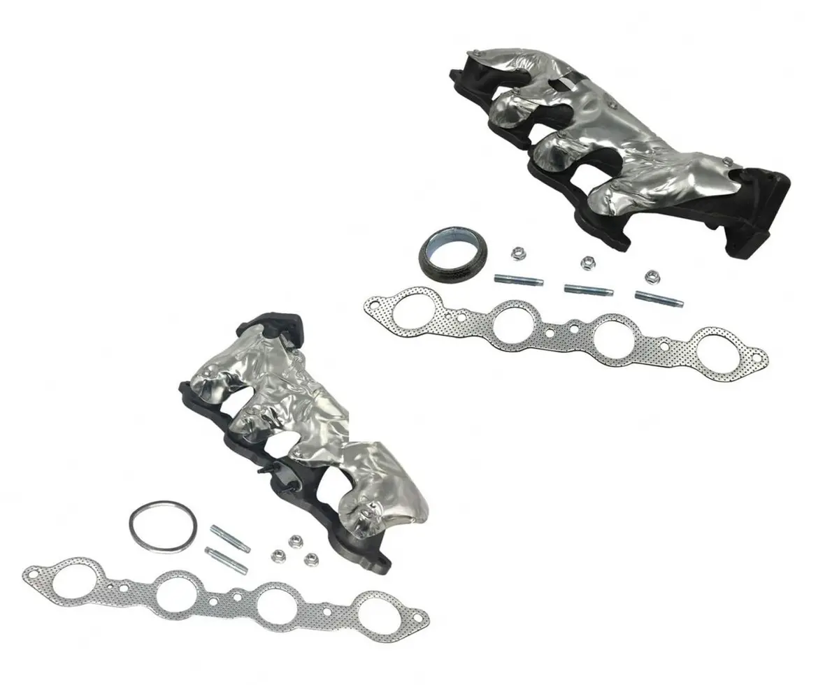 Exhaust Manifolds & Gaskets For Chevrolet Silverado 4.8L 5.3L 6.0L 1999-2013 1