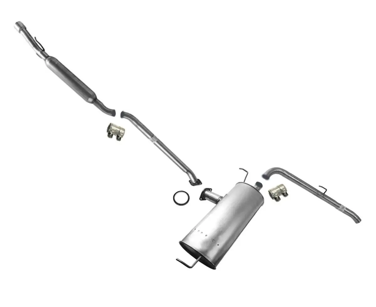 Middle Resonator Muffler Assembly For Toyota Sienna 2004-2010 Front Wheel Drive 1