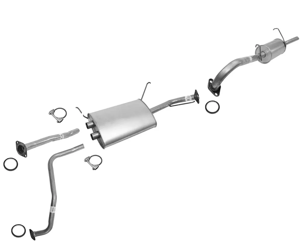 Muffler Exhaust Without Flex Joint For 2001 Nissan Pathfinder & Infiniti Qx4 1
