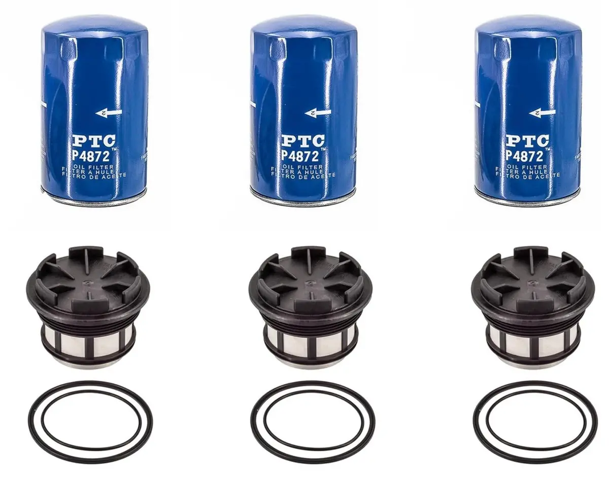 3 Diesel Fuel Filter + 3 Oil Filters For E-350 F-250 F-350 Super 7.3L 1999 2003 1